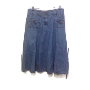 Faded Glory Jean Skirt